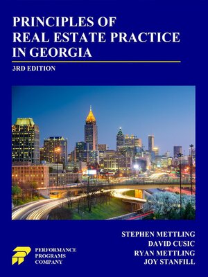 cover image of Principles of Real Estate Practice in Georgia